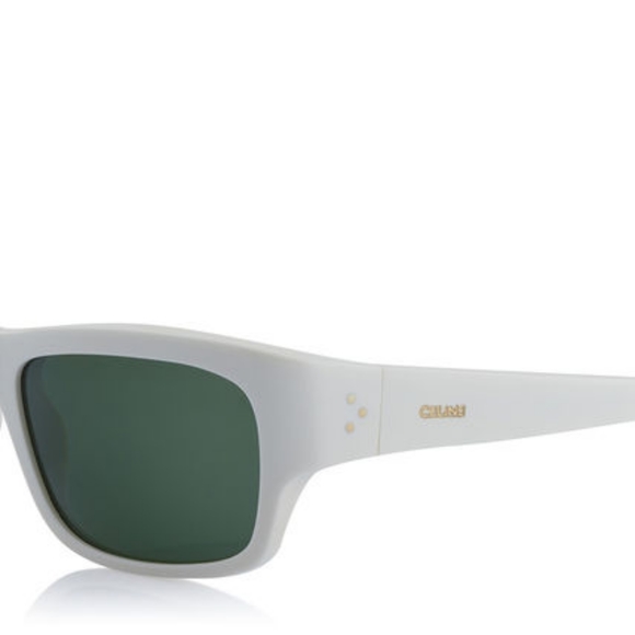 NEW CELINE CL40079I 25N SQUARE WHITE GREEN SUNGLASSES CL 40079I - Picture 4 of 5